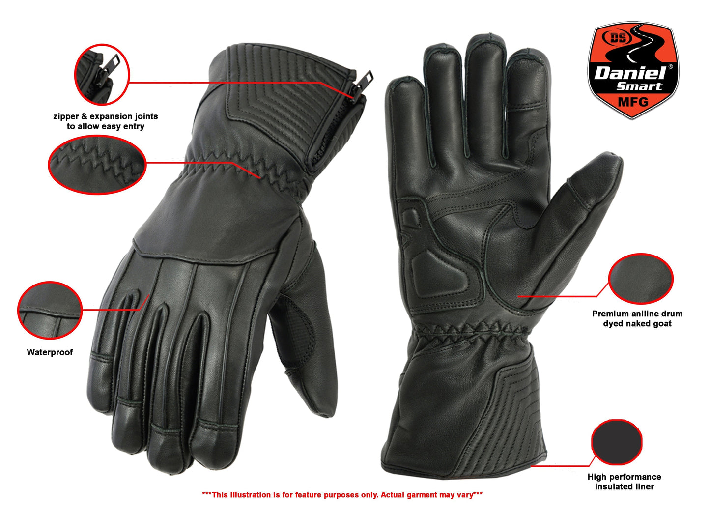 RC High Performance Insulated Driving Glove