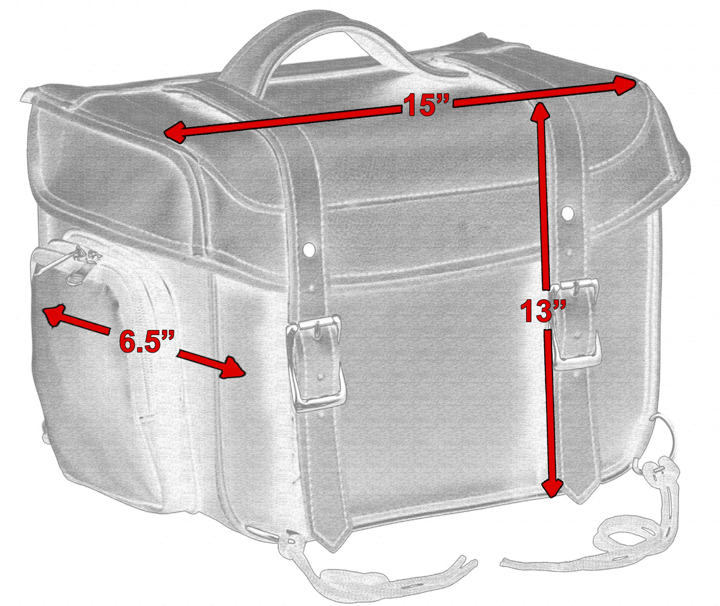 RC Small Sissy Bar Bag - Cooler Insert