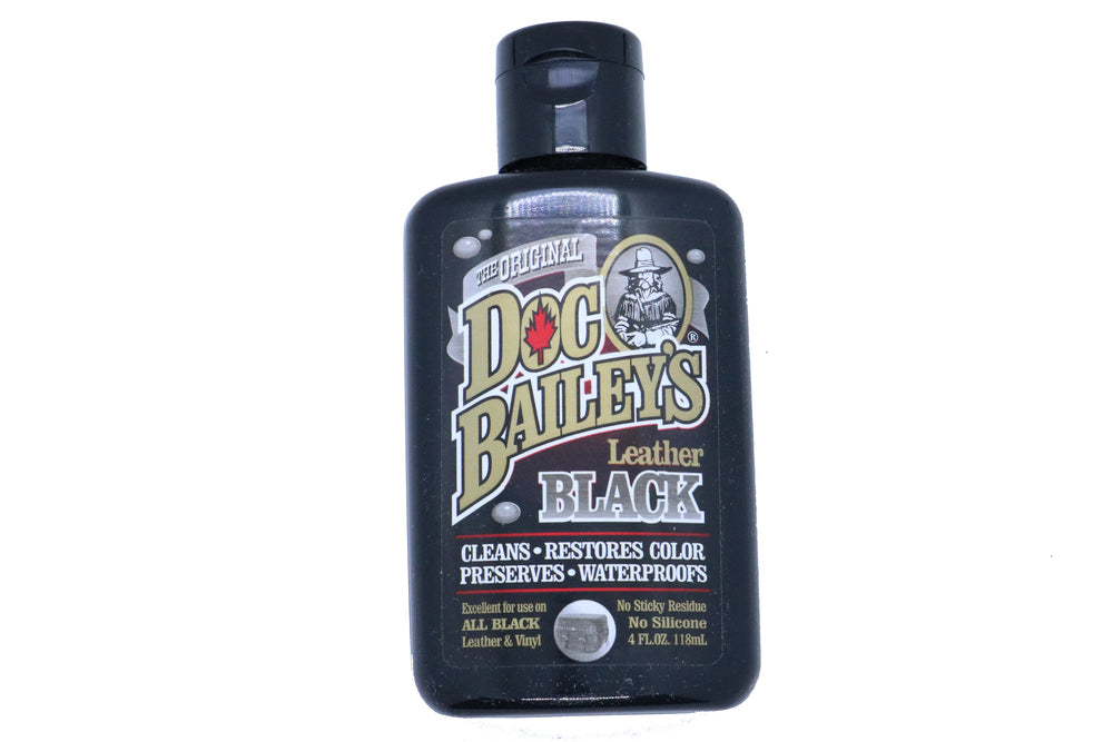 DBailey Doc Bailey's Leather Black Redye and Waterproof