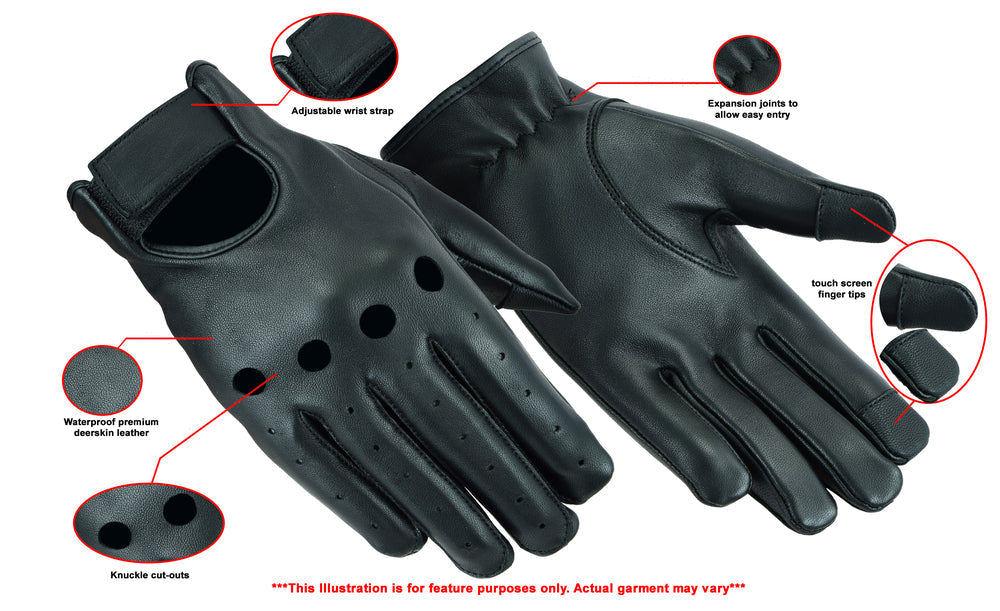 RC Deerskin Unlined Driving Glove