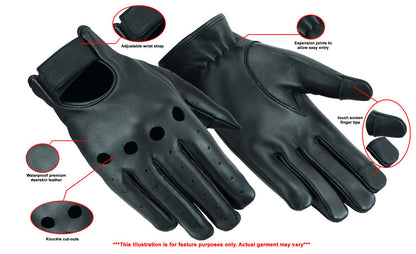 RC Deerskin Unlined Driving Glove