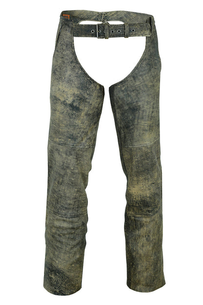 RC Unisex Double Deep Pocket Thermal Lined Chaps- Antique Brown