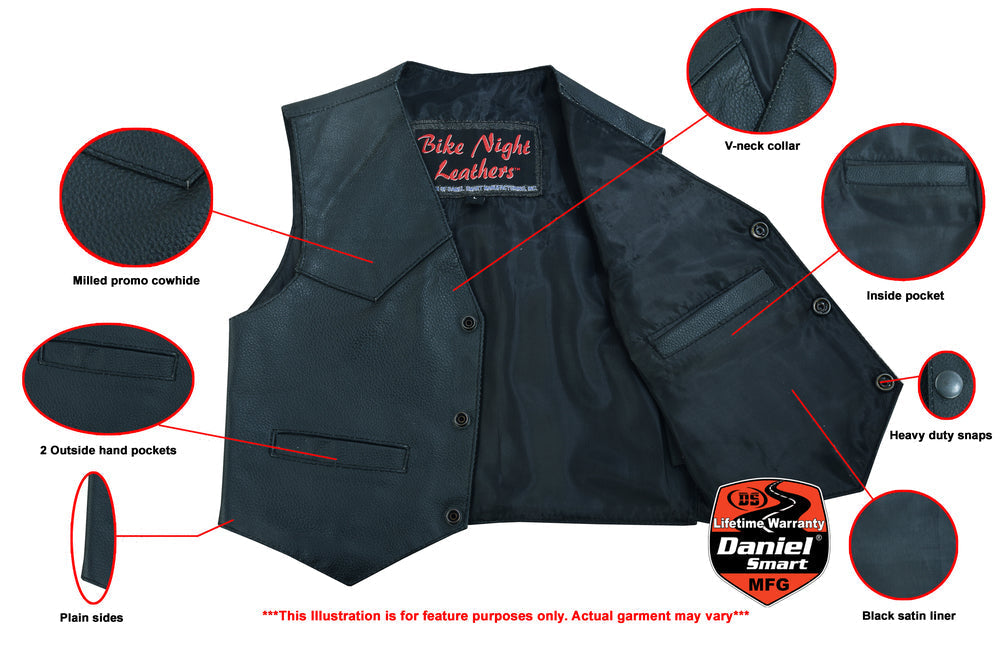 RC Toddler Traditional Style Plain Side Vest