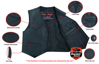RC Toddler Traditional Style Plain Side Vest