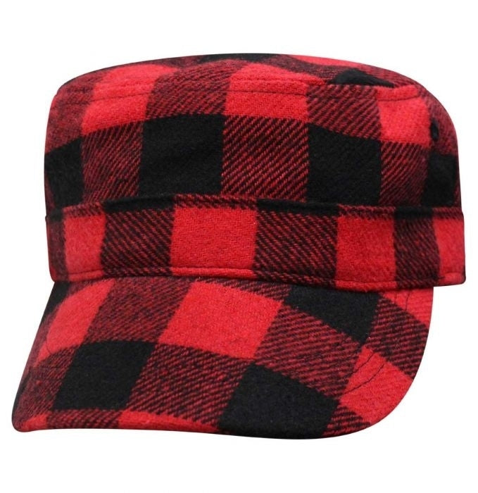 68pld-fbp Buffalo Plaid Fatique