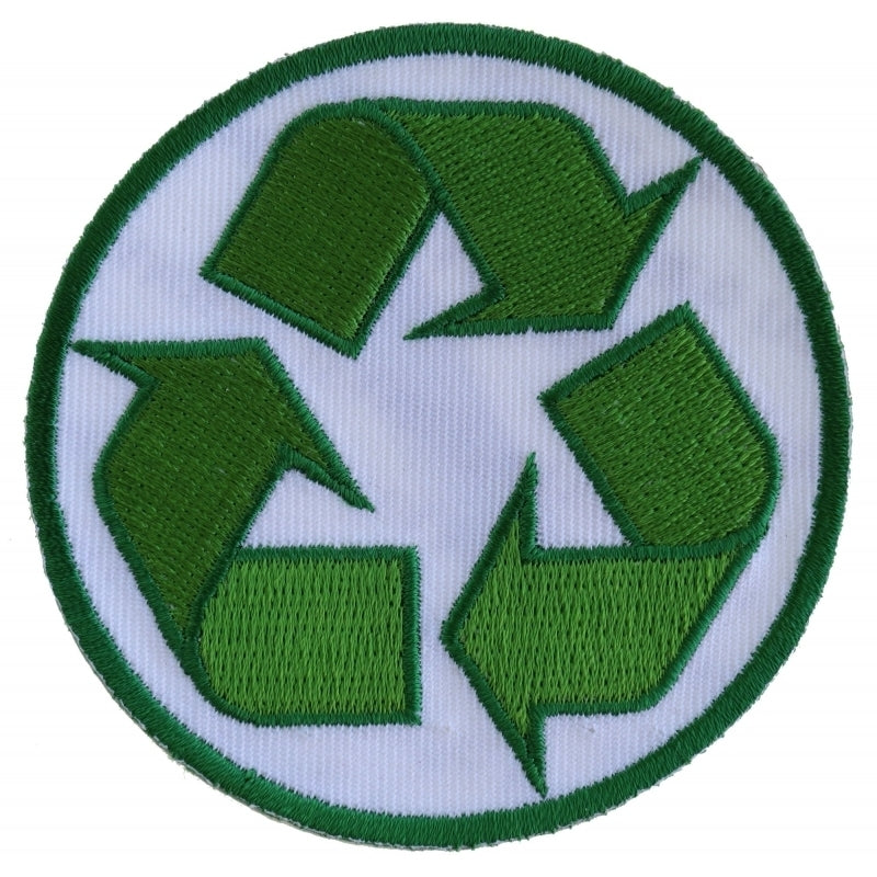 P5403 Recycle Sign Novelty Iron on Patch