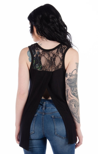 7551 Calavera Lace Back