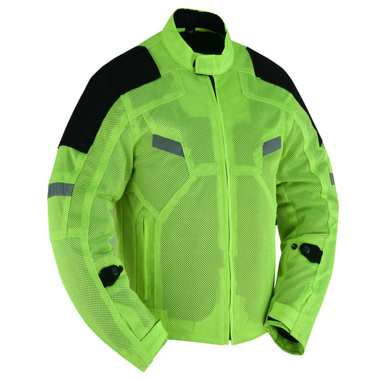 RC Men's High-Vis Performance Mesh Jacket – Protective & Stylish