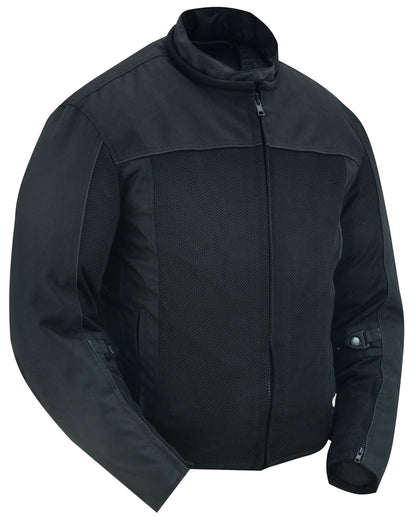 RC Cross Wind Men's Mesh Jacket – Black