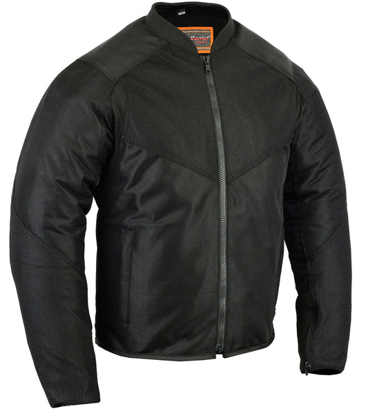 RC  Men's Ventilated Mesh Motorcycle Jacket – Sporty, All-Season