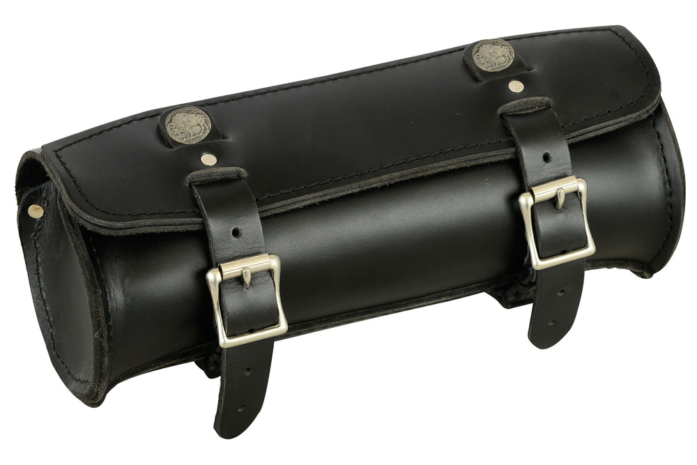 RC Premium Large Leather Round Tool Bag