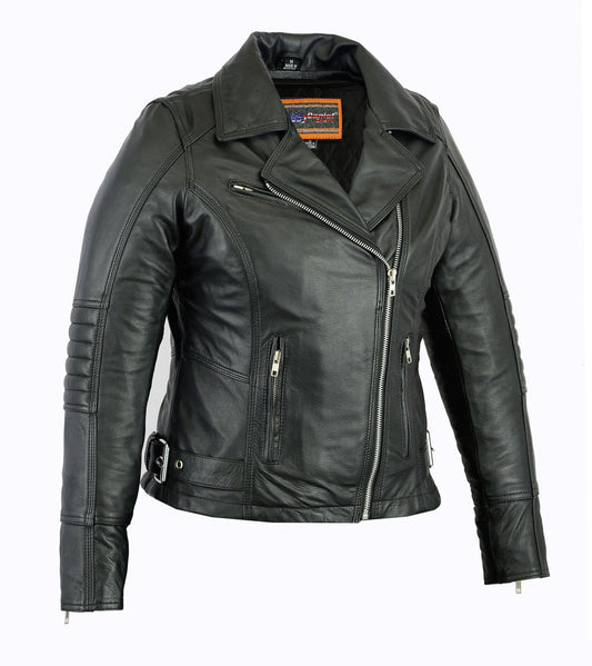 DS Women's Updated Lightweight Stylish M/C Jacket