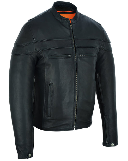 RC Men’s Tall Sporty Scooter Jacket – Naked Cowhide