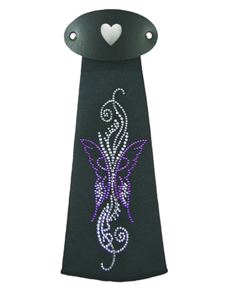 J759IJ2 Purple Butterfly Hairtube