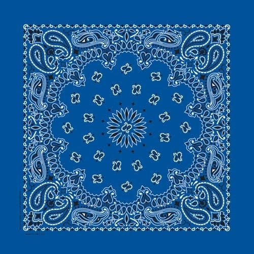 BD2501 Bandana Paisley Royal