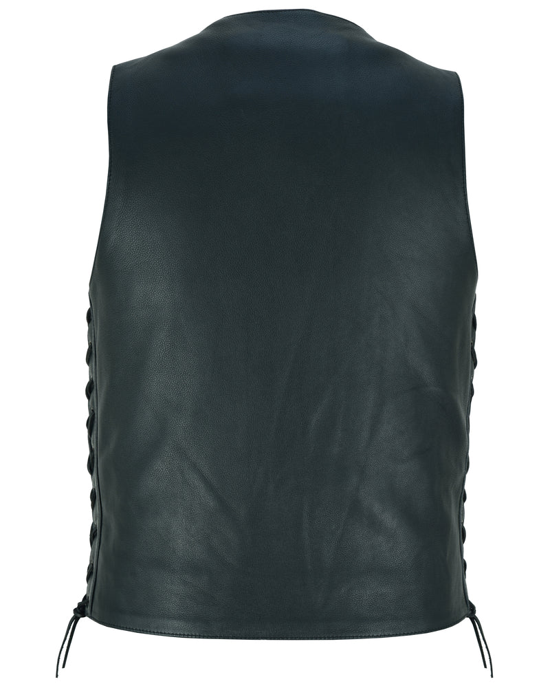 RC Men's Gold Traditional Vest - Black