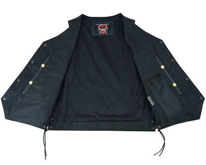 RC Men's Gold Traditional Vest - Black