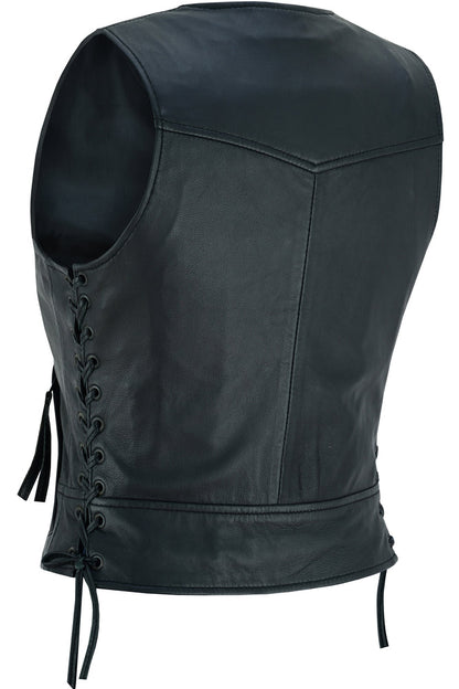 RC Women's Lightweight Vest with Rivets Detailing