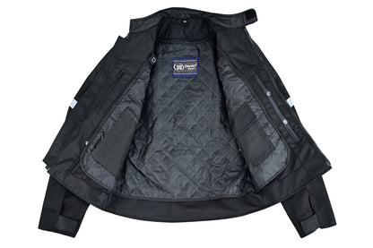 RC Mens Performance Mesh Motorcycle Jacket – Black