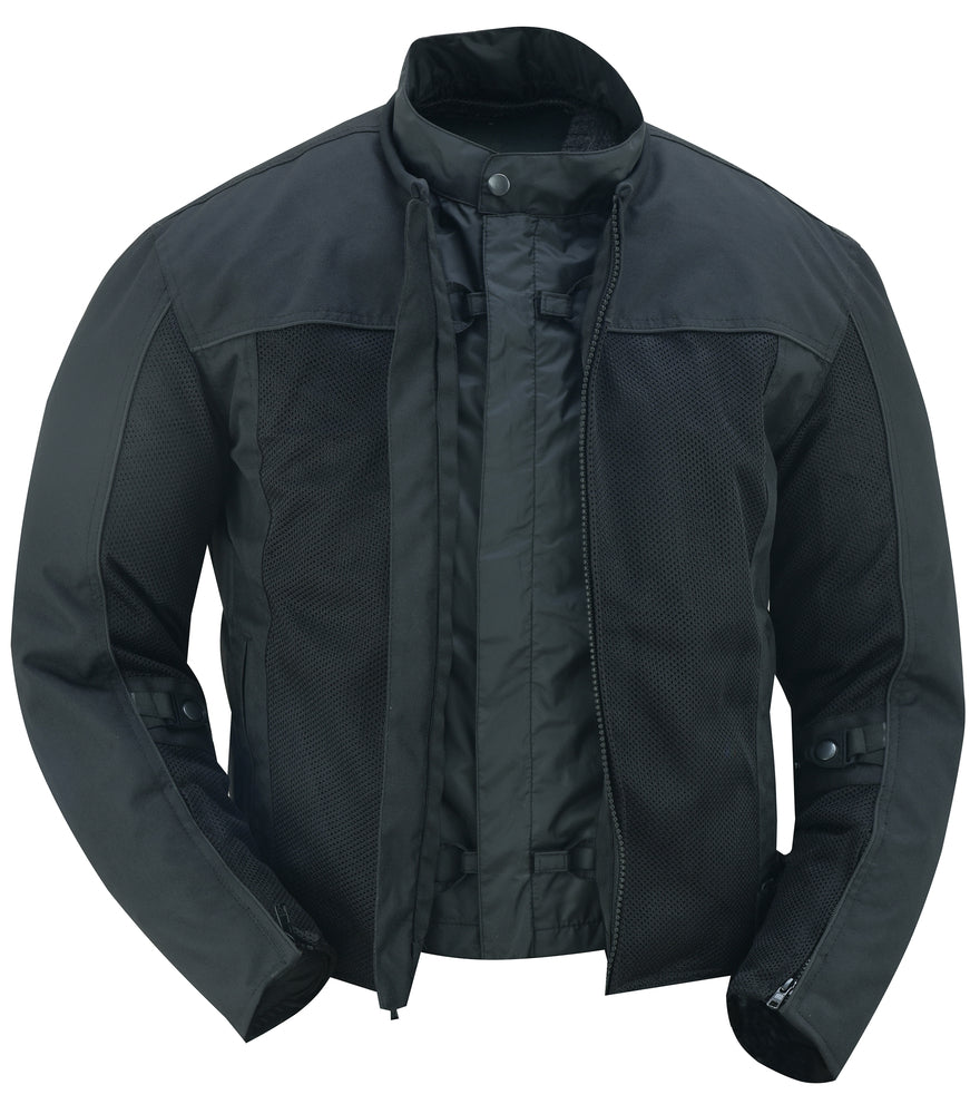 RC Cross Wind Men's Mesh Jacket – Black