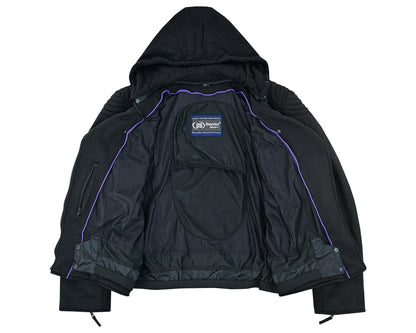 DS825 Women's Operative Windproof Reinforced Riding Jacket