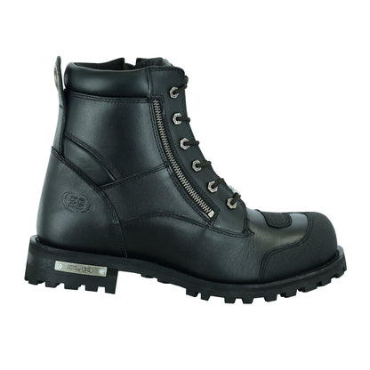 RC Men's Side Zipper Waterproof Ankle Protection Boots