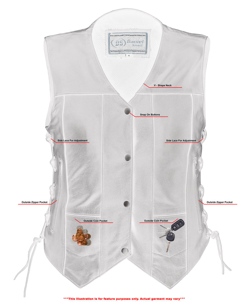 DS201  Women's 6 Pocket Utility Vest