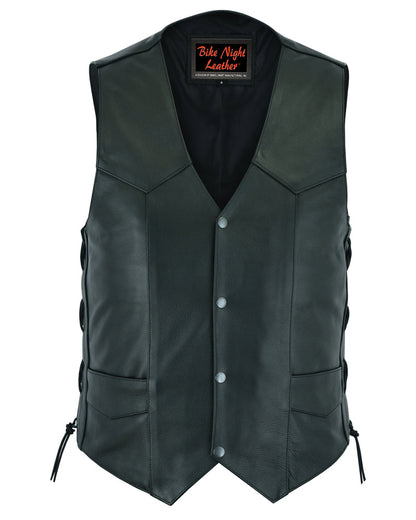 RC Men's Side Lace Economy Vest - Black