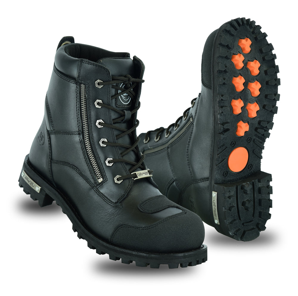 RC Men's Side Zipper Waterproof Ankle Protection Boots