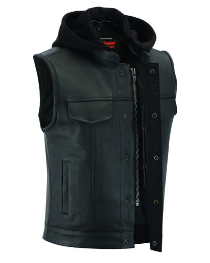 DS182 Concealed Snaps, Premium Naked Cowhide, Removable Hood & Hidden